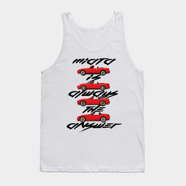 The Answer Tank Top by trueno453